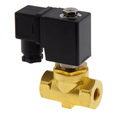 Solenoid Valve ST-SA 1/4'' brass FKM 0-16bar 380V AC