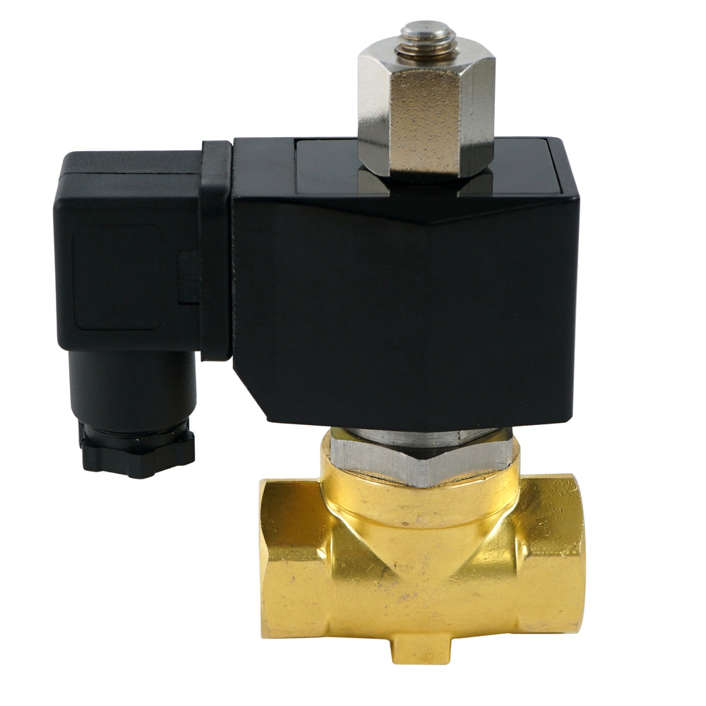 Solenoid Valve ST-SB 1/4'' NO brass EPDM 0-10bar 12V DC