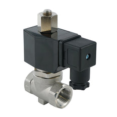 Solenoid Valve ST-SB 1/2'' NO stainless steel FKM 0-10bar 24V DC