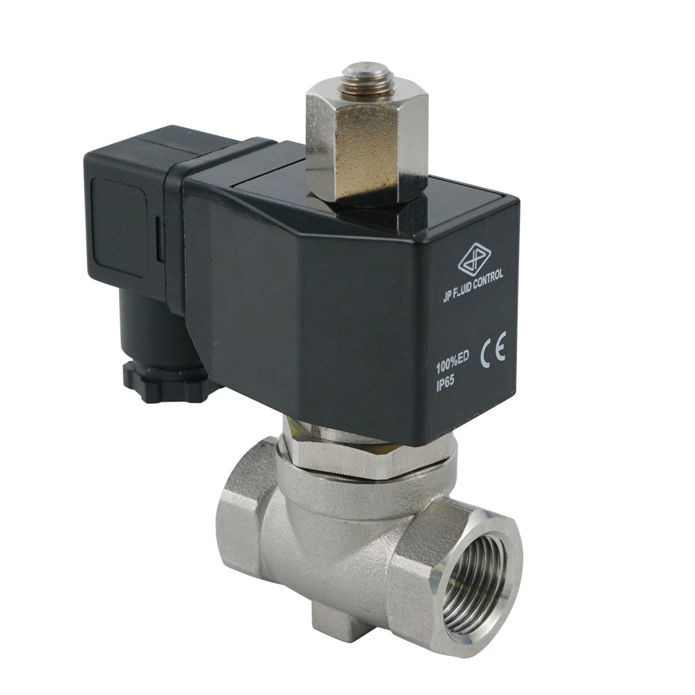 Solenoid Valve ST-SB 1/2'' NO stainless steel FKM 0-16bar 380V AC