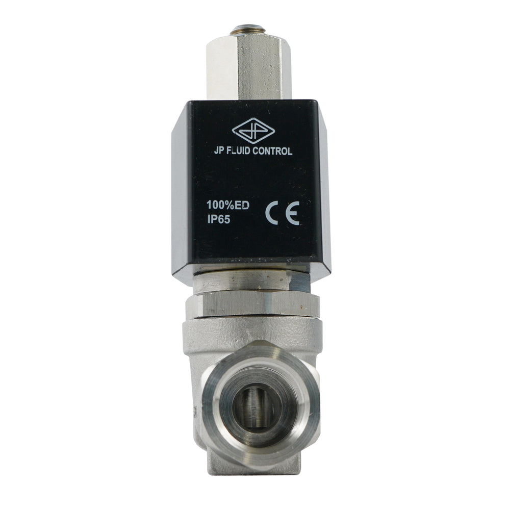 Solenoid Valve ST-SB 1/2'' NO stainless steel FKM 0-10bar 24V DC
