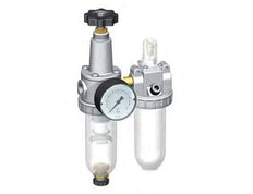 FRL 2-Part G1/4'' 600 l/min 0.5-10.0bar/7-145psi Semi-Auto Metal Standard 1