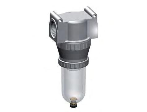 Filter 40microns G1 1/2'' 12500 l/min Auto (Closed Without Pressure) Polycarbonate Standard 5