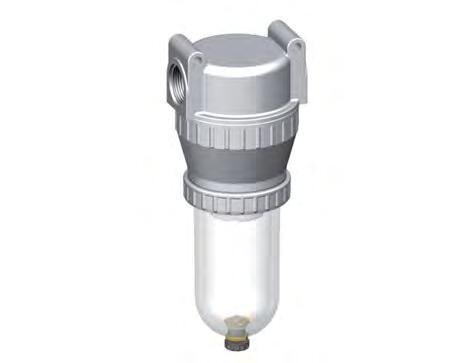 Filter 5microns G1'' 12500 l/min Semi-Auto Metal Standard 5