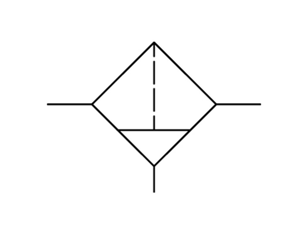Filter 5microns G1/4'' 1000 l/min Auto Metal Futura 0