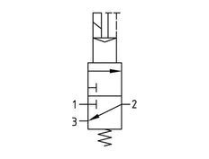 3/2 Valve G1 230VAC 12500 l/min Futura 4