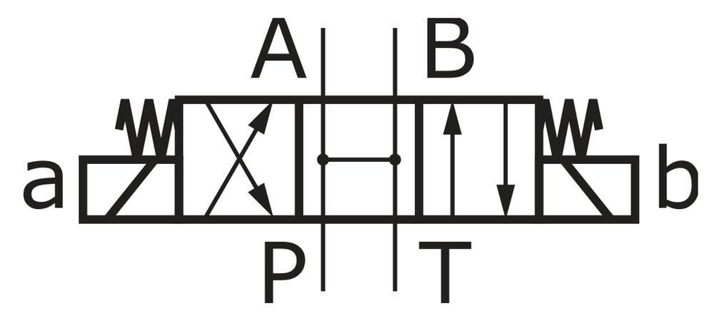4/3 Way NG6 (D03) 24V DC Hydraulic Solenoid Valve - Argo Hytos RPE3-063H11