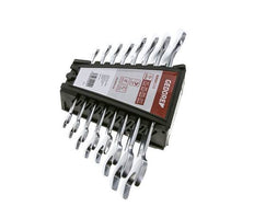 6 - 22mm Gedore Red 8-piece Double Open End Wrench Set