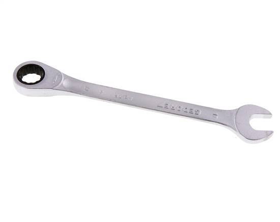 17mm Gedore Open End Wrench With Ratchet End
