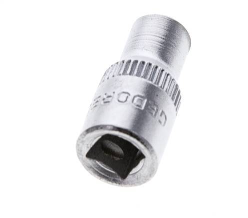 1/4" Gedore Socket Insert for 5.5 mm External Hexagon Bolts