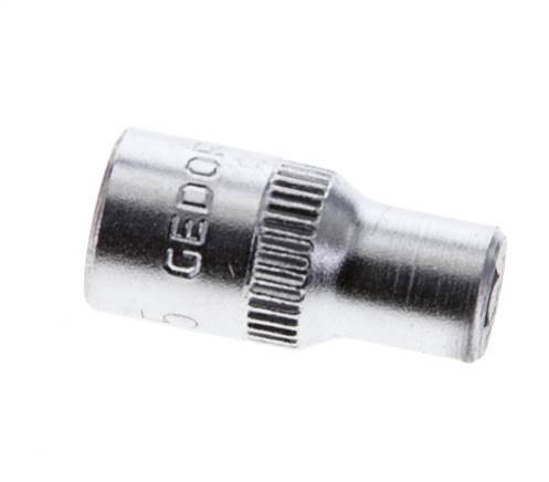 1/4" Gedore Socket Insert for 5.5 mm External Hexagon Bolts