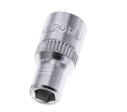1/4" Gedore Socket Insert for 5.5 mm External Hexagon Bolts