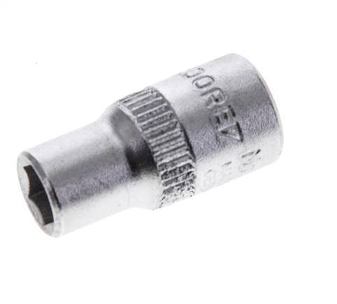 1/4" Gedore Socket Insert for 6 mm External Hexagon Bolts