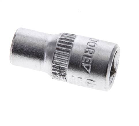 1/4" Gedore Socket Insert for 6 mm External Hexagon Bolts
