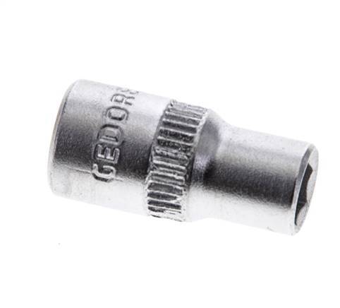 1/4" Gedore Socket Insert for 6 mm External Hexagon Bolts