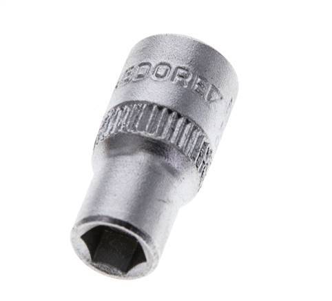 1/4" Gedore Socket Insert for 6 mm External Hexagon Bolts