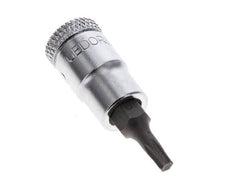 1/4" Gedore Socket Insert for TX15 Internal Torx Screws