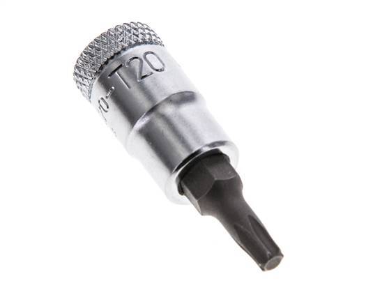 1/4" Gedore Socket Insert for TX20 Internal Torx Screws