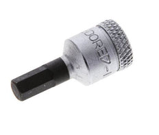 1/4" Gedore 28mm Long Pin Socket Insert for 5 mm Hexagonal Socket Screws