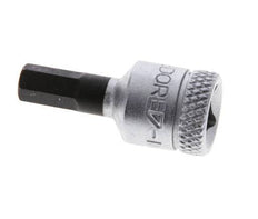 1/4" Gedore 28mm Long Pin Socket Insert for 5 mm Hexagonal Socket Screws