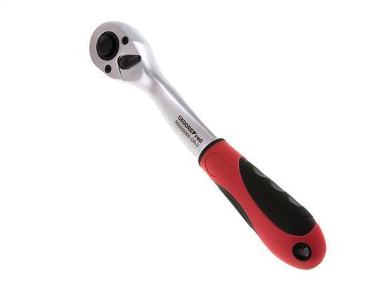 1/2" Gedore Red Angled Ratchet With Direction Switch Lever