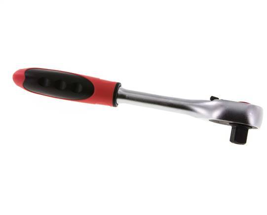 1/2" Gedore Red Ratchet With Switch Lever And Lock-Release Button