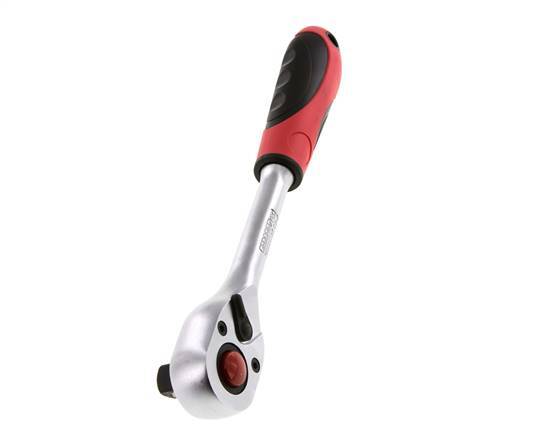 1/2" Gedore Red Ratchet With Switch Lever And Lock-Release Button