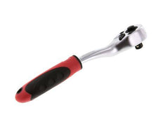 1/4" Gedore Red Angled Ratchet With Direction Switch Lever
