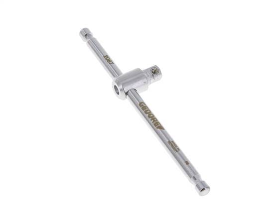 1/4" (6.3 mm) Gedore Sliding Handle With Ball Locking
