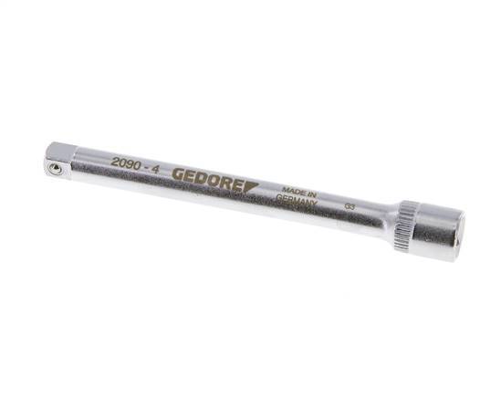1/4" (6.3 mm) Gedore 100 mm Extension With Ball Locking
