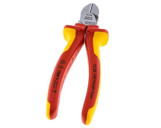 Knipex Diagonal Cutting Pliers 160 mm VDE Tested Up To 1000V