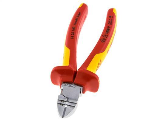 Knipex Diagonal Cutting Pliers 160 mm VDE Tested Up To 1000V Wire Strip