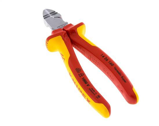 Knipex Diagonal Cutting Pliers 160 mm VDE Tested Up To 1000V Wire Strip
