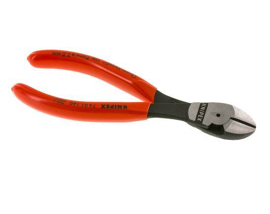 Knipex Power Diagonal Cutting Pliers 160 mm Plastic-coated Handles