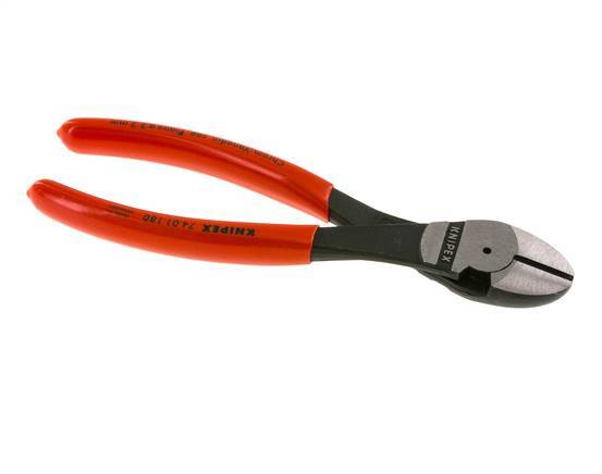 Knipex Power Diagonal Cutting Pliers 180 mm Plastic-coated Handles