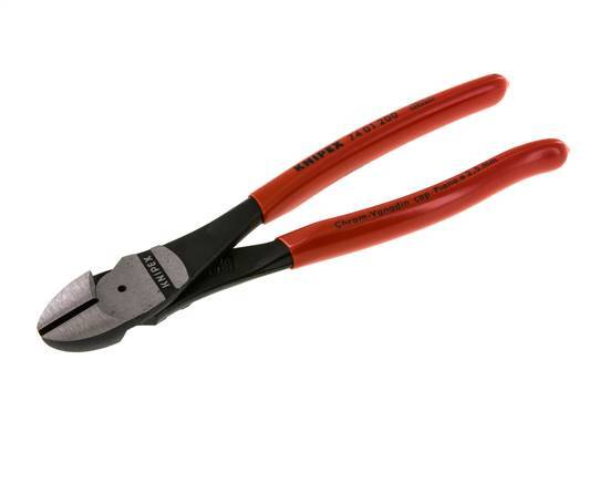 Knipex Power Diagonal Cutting Pliers 200 mm Plastic-coated Handles