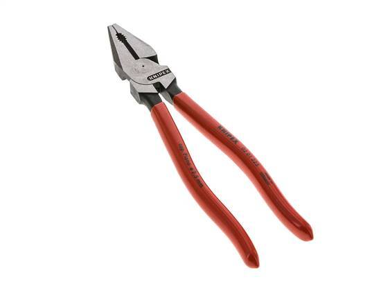 Knipex Power Combination Pliers 225 mm Plastic-coated Handles