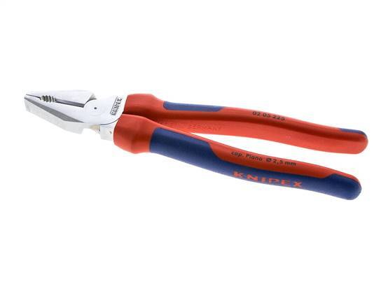 Knipex Power Combination Pliers 225 mm 2-component Handles