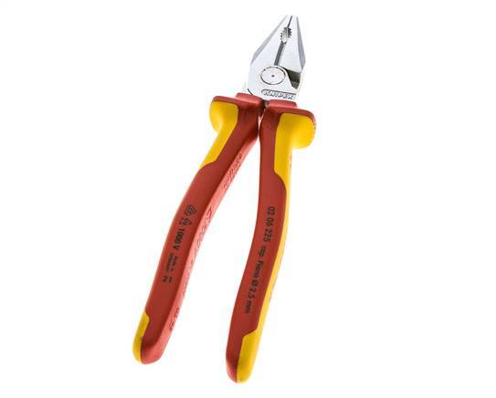 Knipex Power Combination Pliers 225 mm VDE Tested Up To 1000V