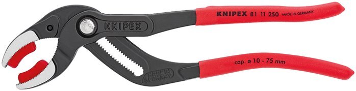 Knipex Siphon Pliers 250 mm Plastic-coated Handles