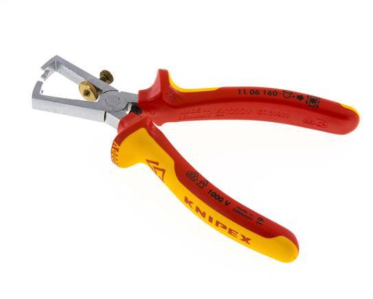Knipex Wire Stripping Pliers 160mm VDE Tested Up To 1000V