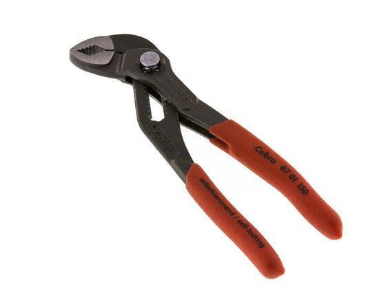 KNIPEX Heavy Duty Forged Steel 6 In. Mini Cobra Pliers With 61 HRC Teeth 87 01 150 - The Home Depot - Foto 5