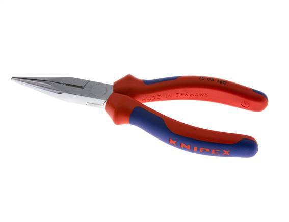 Knipex Straight Needle Nose Pliers 160 mm 2-component Handles