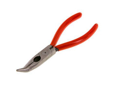Knipex Angled Needle Nose Pliers 160 mm Plastic-coated Handles