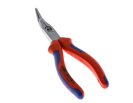 Knipex Angled Needle Nose Pliers 160 mm 2-component Handles