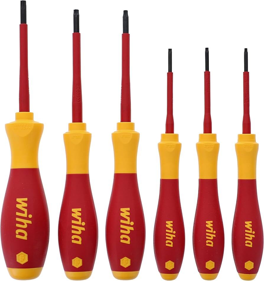 Wiha 6-Piece TORX VDE Tested Screwdriver Set