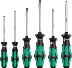 Wera 6-Piece Slotted/Phillips VDE Tested Screwdriver Set