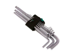 Wera 9-Piece 1.5 To 10mm Hexagonal Allen Key Set Long With Ball Head