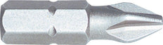 Wera PZ1 Pozidriv Stainless Steel Screwdriver Bit 1/4" (6.3mm) [2 Pieces]