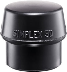 Simplex-Hammer Inserts Rubber Black 50mm